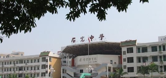 福建泉州石光中学-语音室人机对话考试电脑桌-升降屏风机考卡座